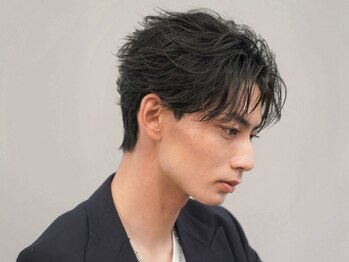 フィフス 仙台(fifth)の写真/《トレンドパーマもお任せ◎》幅広い世代のメンズに人気のフェザーパーマで短めでも色気をプラス[仙台]