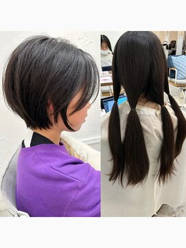ロミー 本厚木(ROMMY.) キッズカット◎丸みショートボブ女の子◎ヘアドネーション小学生