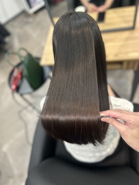 アマテラスゼロ 新宿(AMATELAS zero) チョコレートブラウン×艶髪