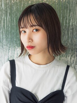 ショート/切りっぱなし/ボブ/デザインカット