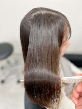 艶髪/縮毛矯正/髪質改善/ストレート