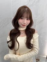 キティー サカエ(kiti SAKAE)&nbsp;2wayバング 韓国前髪 シースルー  くびれヘア　レイヤーカット