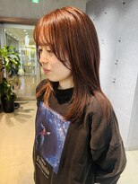 アングゥギャラリー(ungu GALLERY)&nbsp;オレンジブラウン/顔周りレイヤー