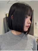 あご下1.5cmボブ 梅田