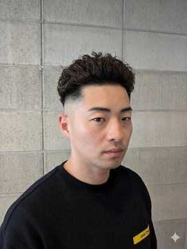 ワンワンオー バーバーショップ コンチネンタル(@110 BARBER SHOP continental) 宮城リョータ・パーマ