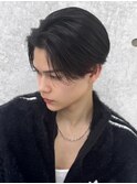 ☆曲がる縮毛毛流れパーマフェザーショートブリーチなしダブル