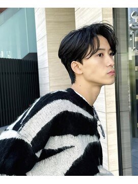 アストラ(ASTRA) MEN’S HAIR/波巻きツイストスパイラル/リバースセンターパート