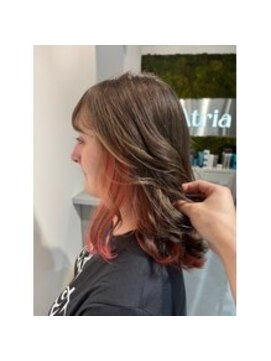 アトリア 横浜(Atria) 【インナーカラー】オレンジブロッサム