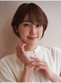 【buZonブゾン】大人ナチュラルショートボブ
