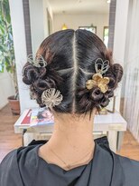 オブジェ ヘアープロデュース&nbsp;ツインねじりカチモリ