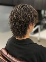 アルフレッド 平針店(alfRed)&nbsp;サーフカール　ウルフ　ハイライト｜天白区平針メンズパーマ