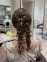 ジュール アヴェダ(Jour AVEDA)&nbsp;ツイン編みおろし