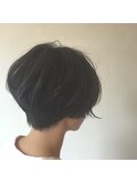 。。。シンプル。。。自然。。。かわいい。。。ショートのカタチ
