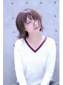 cache cache★外ハネ切りっぱなしボブ