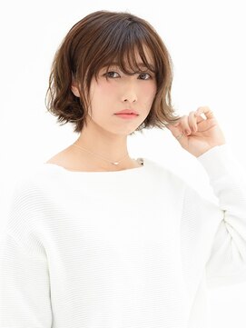 アース 北谷店(HAIR&MAKE EARTH) 外ハネうざバングボブ