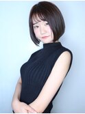 【morio池袋】黒髪大人可愛い小顔ボブ