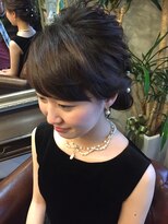 アジュリー(Ajuly)&nbsp;シニヨンアップ