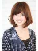 ふんわりカールの大人かわいいボブ【Belead恵比寿】SATSUKI