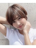 【THiRD】ふわっとワンサイドショート