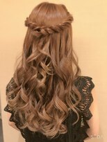 セットサロンフレア&nbsp;ヘアセット/ボブルフ/ショコラベージュ/カール/ベビーバング