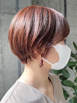 サクラ 岐阜(SAKURA) 似合わせカット　コーラルピンク　岐阜