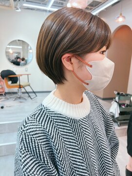 ロウバイレボ 柏(lou by revo) ショートボブ/ミニボブ/マッシュ/切りっぱなし/柏駅