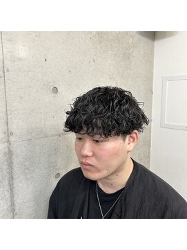 メルシー トータル ブランディング サロン(merci TOTAL BRANDING SALON) Vマッシュ×波巻きスパイラル 横浜