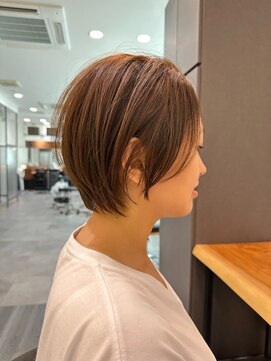 ビューエヒメ(VIEW EHIME) 大人ラフウェーブ20代30代40代ボブブラウンスウィングショート