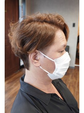 アトラ(attra) お客様ヘア【大人かきあげショート】