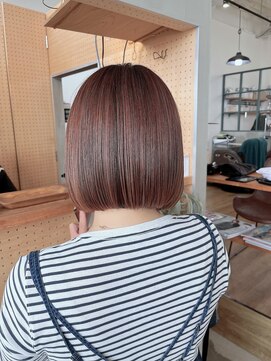 ヘアーデザイン グランツ 平成店(hair design Granz) ぱつっとボブスタイル、外はね、内巻き、ストレートにアレンジ