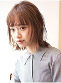 ベージュ/レイヤー/ミディアム/U24