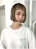 インナーベージュハイトーンカラー