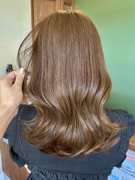 アイノアシェール 西宮(AInoa Cher) 柔らかレイヤー/チェスナットブラウン