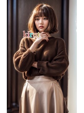 キルト(kirut) ボリュームを残したふんわりボブ