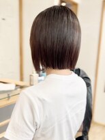 ネオリーブ クーロ(Neolive curro)&nbsp;小顔タッセルボブ×ぱつっとボブ[美髪/縮毛矯正/横浜韓国]