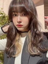 サンド クリア 横浜本店(sand clear)&nbsp;ボブディオリーブベージュ髪質改善縮毛矯正フェイスレイヤー