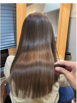 アッタニコ(atta2co) 髪質改善 縮毛矯正 ツヤ グレージュ