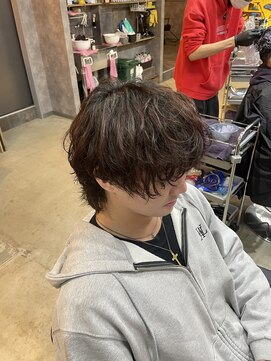 カーニー 上野(kearny) シャドウウルフ/シャドウパーマ/メンズウルフ