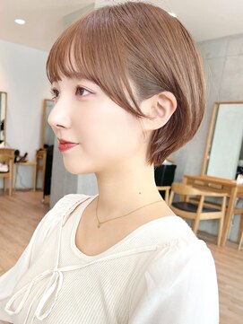 セイドット オモテサンドウ(Say. omotesando) say.重政マッシュショートメルティカラー似合わせカット