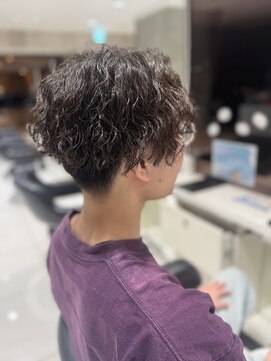 アヴァンスクロス あべのルシアス店(AVANCE. CROSS) 髪質改善パーマ×たて落ちツイスパ×20代30代