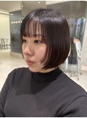 20代~50代◎丸みショートボブ前髪カット/髪質改善/本厚木