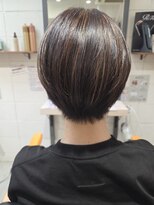 ライズ ヘア ブランド 豊中店(RISE HAIR BRAND)&nbsp;ハイライトショートスタイル