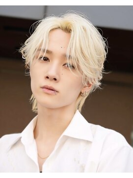 オーシャントーキョー 心斎橋(OCEAN TOKYO WEST) ニュアンス毛流れフェザーショートセンターパートウルフ