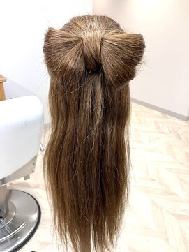 リゾートフォーヘアー 嵯峨店(ReSORT FOR HAIR) リボンハーフアップ