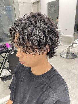 レイズ 国分寺店(RAYS) メンズスパイラルパーマ・メンズカット・センターパート[国分寺]