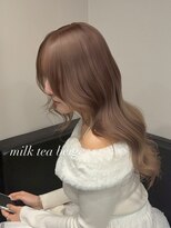 ベレーザ 渋谷(BELEZA)&nbsp;17713ミルクティーブラウンシャンパンベージュレイヤー韓国巻き