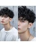 【人気NO３メニュー】メンズカット＋ナチュラルパーマ￥10500