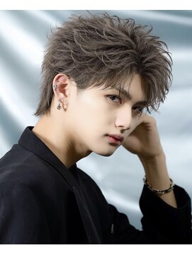 アストラ(ASTRA) MEN’S HAIR/波巻きツイストスパイラル/リバースセンターパート