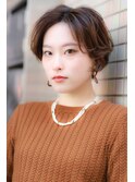 (chezlamour/市川)大人可愛い×前髪なしショート♪