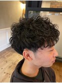 波巻パーマ
